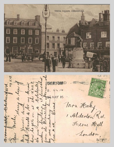 Vintage postcard tindal - vintage,