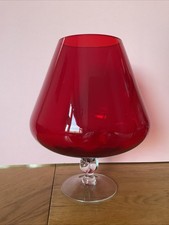 Decorative Giant Red Glass