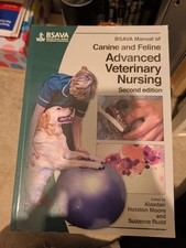 Veterinary Nurse Book Bundle Job Lot- BSAVA Nursing, Advanced, Aspinall Anatomy
