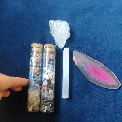 Crystal bundle clear quartz - clear,