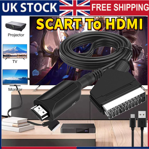 Scart hdmi converter - to,