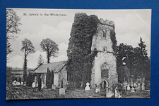 DEVON, EXMOUTH, ST JOHN IN THE WILDERNESS, CHURCH, EARLY IMAGE, 1900s, UNPOSTED