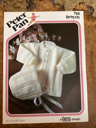 Baby knitting patterns - baby, 3ply