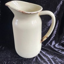 Vintage French Enamel Jug