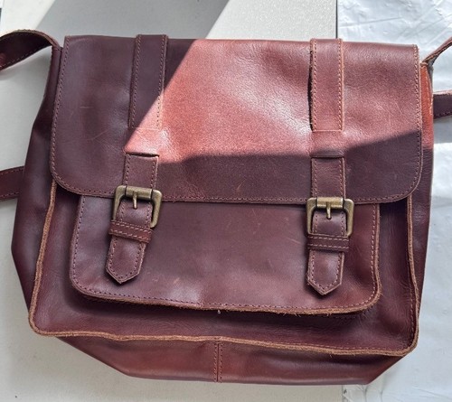 Women brown leather fatface - brown,