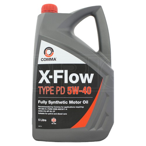 Comma flow type 5w - pd, 5w-40