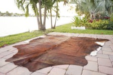 Brindle Rodeo Cowhide Rug Hair