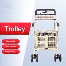 Seated Shopping Trolley with