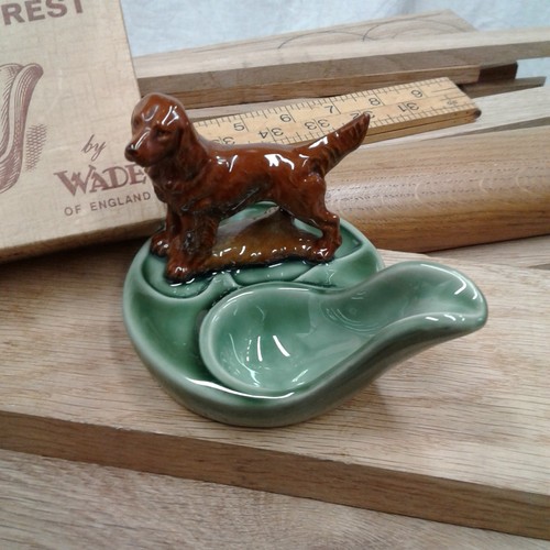 Wade porcelain red setter - setter, dog