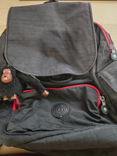 Kipling black city bag - kipling,