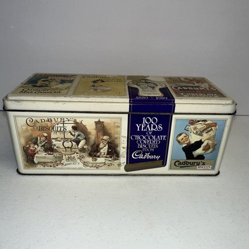 Tin can cadbury - cadbury, 1889-1989