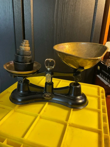 Vintage salter scales - vintage,