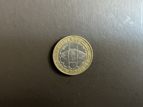 1999 rugby world cup coin - world, £2