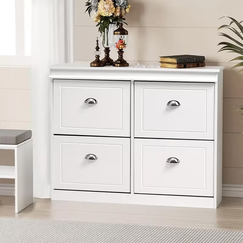 Shoe storage cabinet long with - storage,