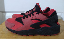 Nike Air Huarache QS Love Hate Pack Red Mens Trainers UK-8