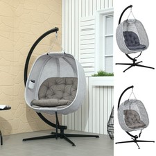 Garden Egg Chair with Folding