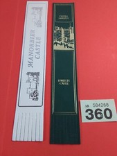 Leather bookmarks harlech - bookmarks,