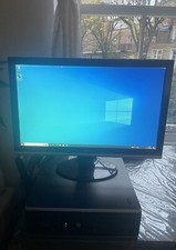 Hp Compaq Pc Intel Core i5 Windows 10 Professional +21 Inches Flat Screen