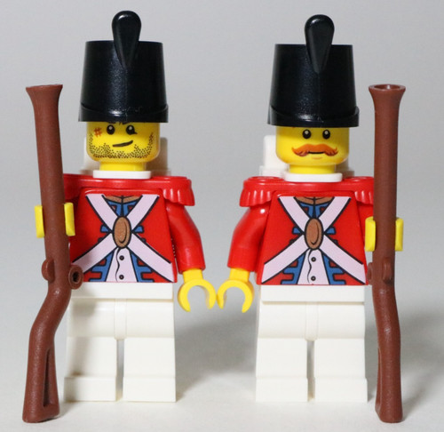 Lego shako redcoat minifigure - lego,