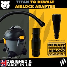 Titan TTB350 Vacuum to DeWalt
