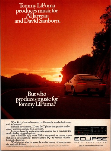 1988 eclipse tommy lipuma - 1988, •