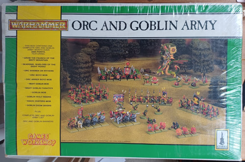 Sealed orc and goblin - orc, box