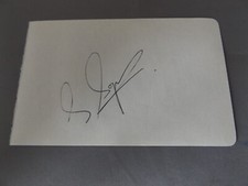5.5" x 3.5" AUTOGRAPH BOOK