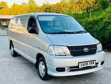 TOYOTA HIACE LONG WHEEL BASE POWERVAN 2.5 DIESEL SILVER (2008 YEAR)