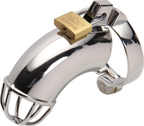 Steel man male chastity - man,