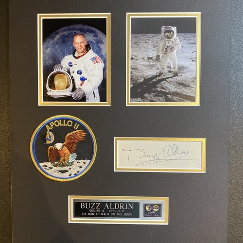 Buzz aldrin apollo signed - buzz,