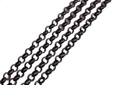 2 Metres of Gun Metal Black