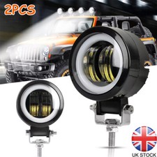 2Pcs Led Motorcycle Spotlight