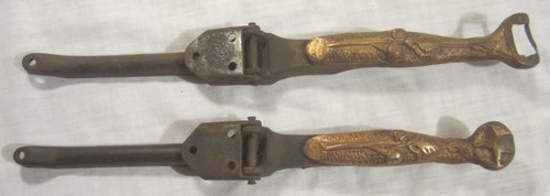 Pair antique iron - antique,