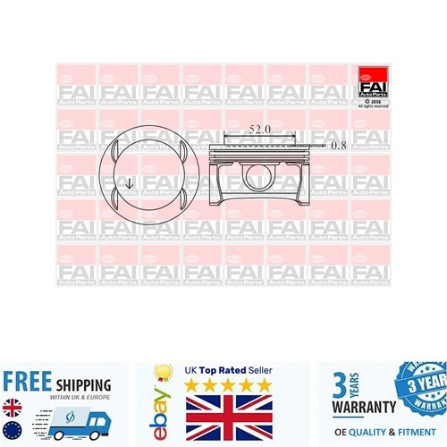 Piston for vauxhall - piston, corsa