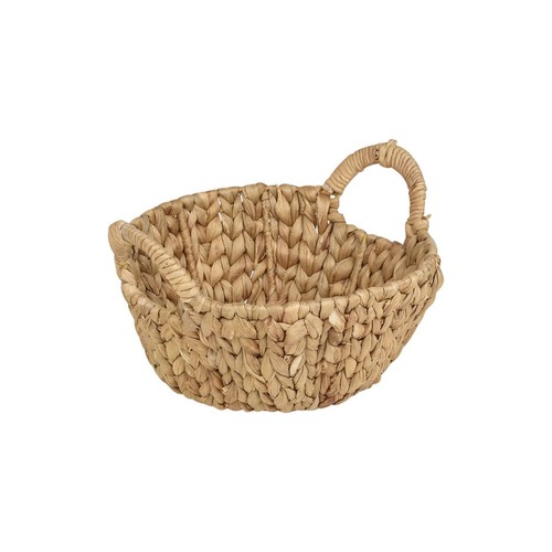Round storage basket woven - basket,