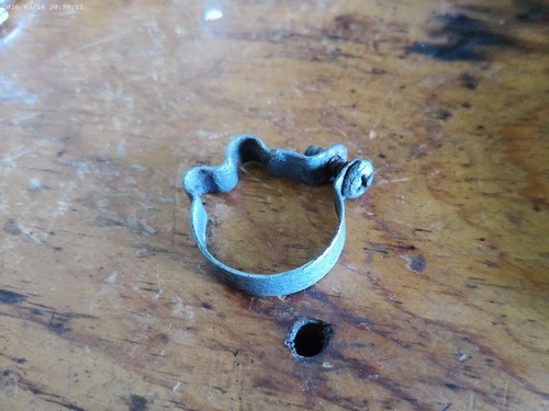 Vtg schwinn double cable clamp - schwinn,