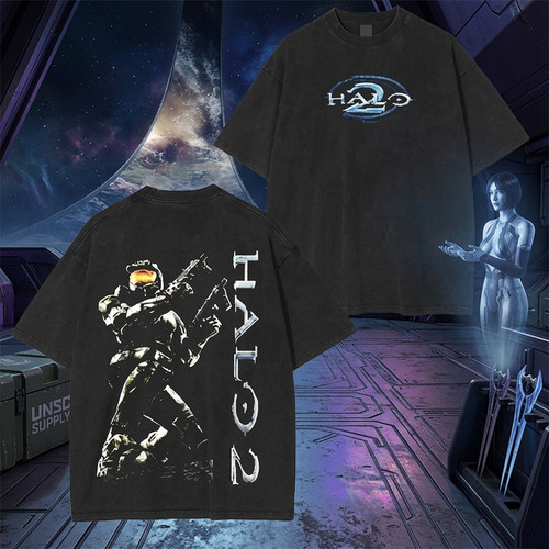 Halo xbox vintage acid - xbox, wash