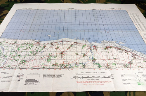Ww2 day landings - landings, map