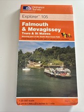 OS Explorer Map 105 Falmouth