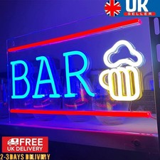 Beer Bar LED Neon Sign With