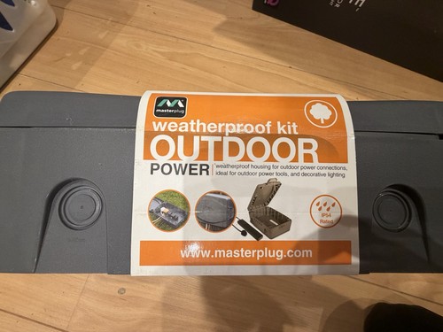 Masterplug weatherproof box - masterplug,