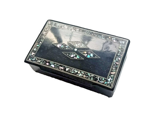 Small vintage 1920s black - vintage,