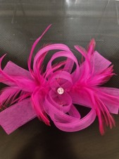 Pink Fascinator/ Hair Clip