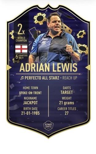 Adrian lewis small signed - ,