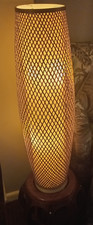 Bamboo Woven Rattan Floor Lamp