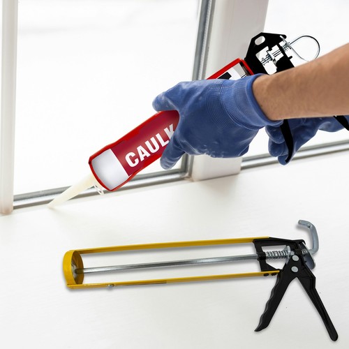 Silicone caulk gun skeleton - caulk,