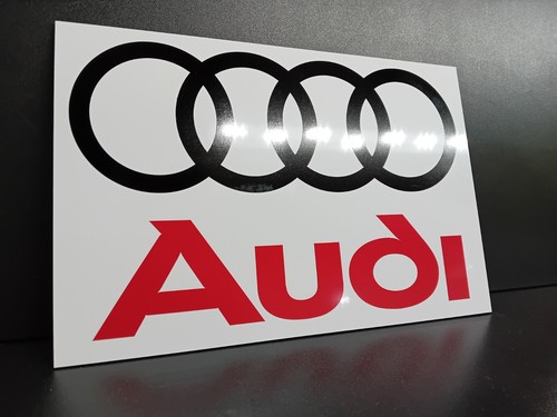 Audi sign board - audi,