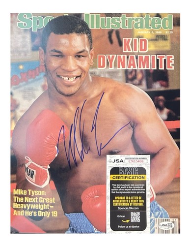 Mike tyson signed 11x14 - mike, sport