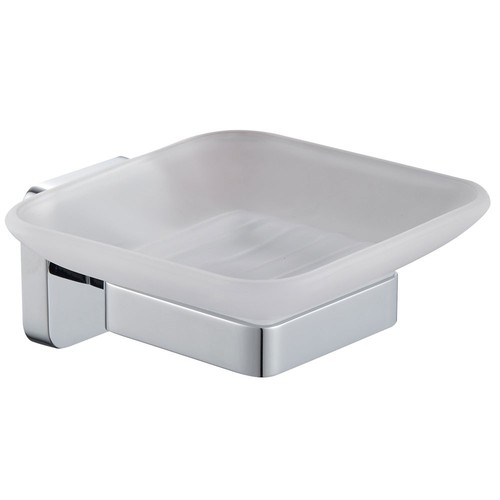 Nuie trisen chrome soap holder - chrome,