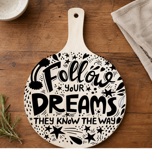 Laser engraved wooden - engraved, paddle
